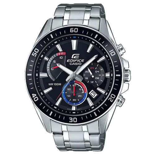 Đồng hồ - Đồng Hồ Nam Casio Edifice EFR-552D-1A3VUDF Màu Đen Bạc - Vua Hàng Hiệu