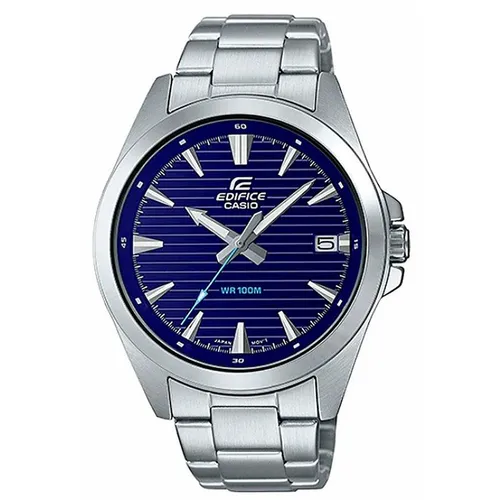 Đồng hồ Casio - Đồng Hồ Nam Casio EFV-140D-2A Màu Bạc Xanh - Vua Hàng Hiệu