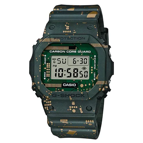 Đồng hồ Casio - Đồng Hồ Nam Casio G-Shock DWE-5600CC-3D Màu Xanh - Vua Hàng Hiệu