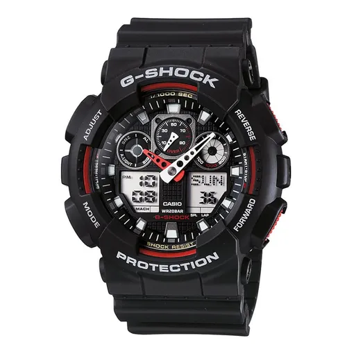 Đồng hồ Casio - Đồng Hồ Nam Casio G-SHOCK GA-100-1A4CR Màu Đen - Vua Hàng Hiệu