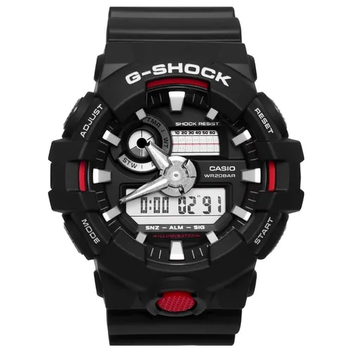 Đồng hồ Casio - Đồng Hồ Nam Casio G-SHOCK GA-700-1A Màu Đen - Vua Hàng Hiệu
