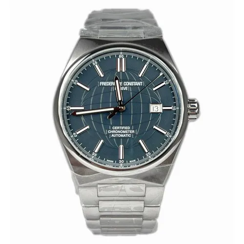 Đồng Hồ Nam Frederique Constant Highlife Cosc FC-303BL4NH6B Màu Bạc Xanh - Đồng hồ - Vua Hàng Hiệu