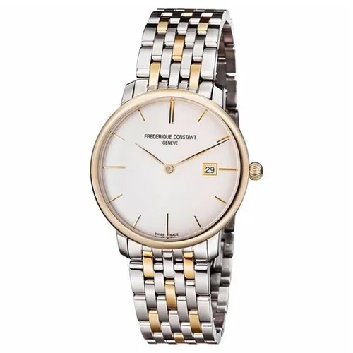 Đồng Hồ Nam Frederique Constant Slimline FC-306V4S3B2 Màu Bạc Trắng - Đồng hồ - Vua Hàng Hiệu