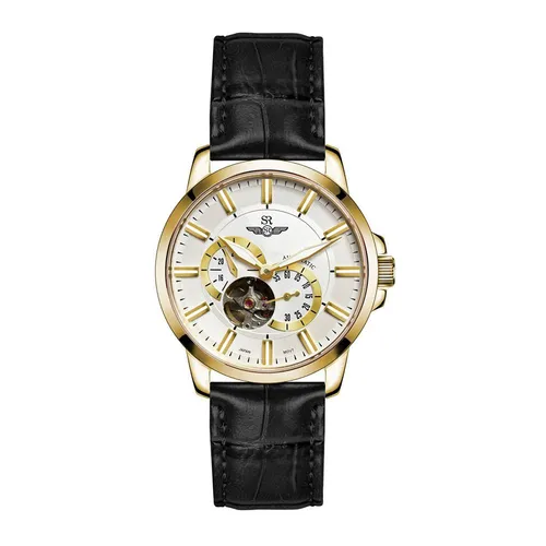 Đồng Hồ Nam SRWATCH Automatic Open Heart SG8872.4602 Màu Đen - Vàng - Đồng hồ - Vua Hàng Hiệu