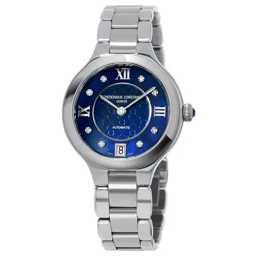 Đồng Hồ Nữ Frederique Constant Classics Delight FC-306NHD3ER6B Màu Bạc Xanh - Đồng hồ - Vua Hàng Hiệu