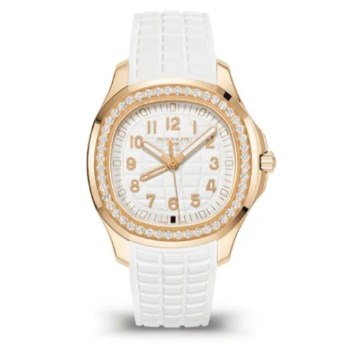 Đồng hồ - Đồng Hồ Nữ Patek Philippe Aquanaut 5269/200R-001 Màu Trắng Vàng - Vua Hàng Hiệu