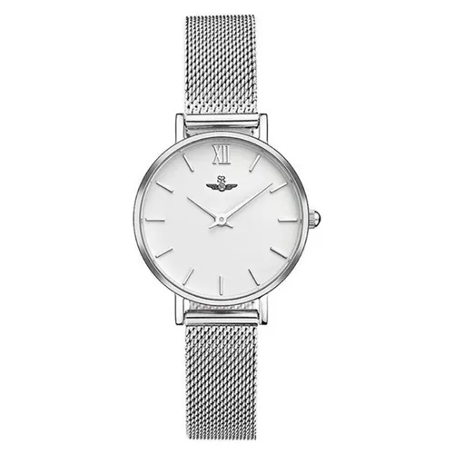 Đồng hồ - Đồng Hồ Nữ SRWATCH Timepiece Lady Quartz Watch SL1085.1102 Màu Bạc - Vua Hàng Hiệu