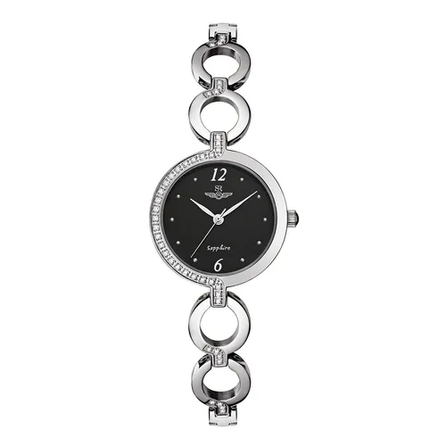 Đồng Hồ Nữ SRWATCH Watch SL1608.1101TE Màu Đen - Bạc