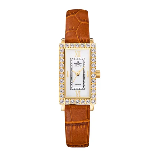 Đồng hồ - Đồng Hồ Nữ SRWATCH Watch SL5005.4103BL Màu Nâu - Vàng - Vua Hàng Hiệu