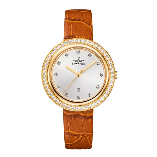 Đồng hồ - Đồng Hồ Nữ SRWATCH Watch SL5006.4802BL Màu Nâu - Vàng - Vua Hàng Hiệu