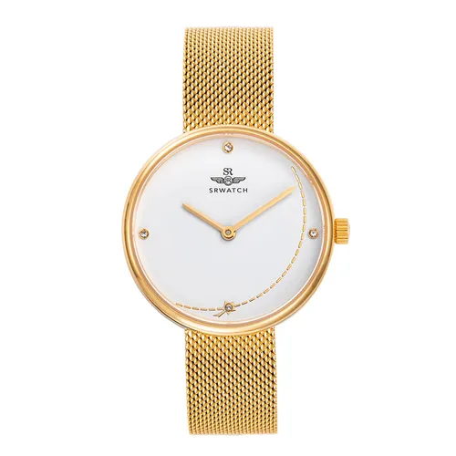 Đồng hồ - Đồng Hồ Nữ SRWATCH Watch SL5008.1402BL Màu Vàng Gold - Vua Hàng Hiệu