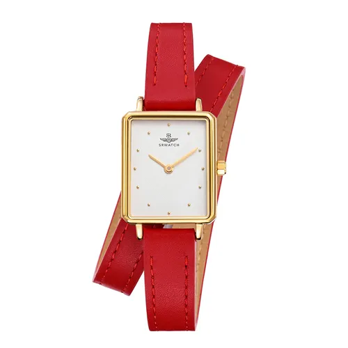 Đồng hồ - Đồng Hồ Nữ SRWATCH Watch SL5003.4402BL Màu Vàng - Đỏ - Vua Hàng Hiệu