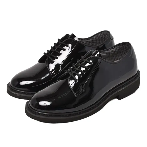 Giày Tây Nam Rothco High Gloss Oxford Màu Đen Size 41