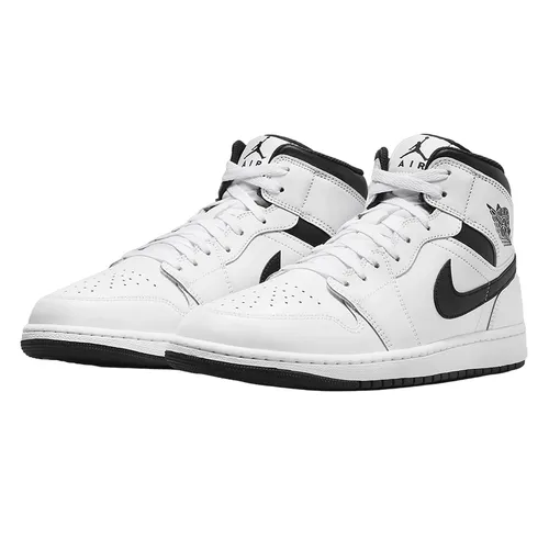 Giày Thể Thao Nam Nike Air Jordan 1 MID DQ8426-132 Màu Trắng Đen Size 40
