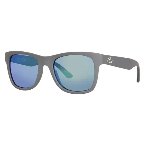 Kính Mát Lacoste Green Rectangular Sunglasses L778S 035 52 Màu Xám Xanh