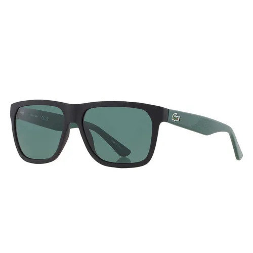 Kính Mát Lacoste Petite Pique Men Classic Soft Square Sunglasses L732S 004 56 Màu Xanh Green
