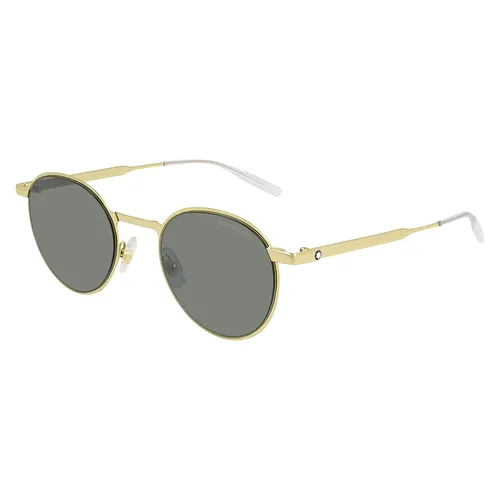 Kính Mát Montblanc Sunglasses MB0144S 002 Màu Xanh Green - Kính mắt - Vua Hàng Hiệu
