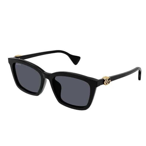 Kính Mát Nữ Gucci Sunglasses GG1596SK 001 Màu Đen/Xám - Kính mắt - Vua Hàng Hiệu