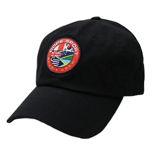 Mũ Dope Logo Embroidery American Sports Hat Q0417-H274 Màu Đen