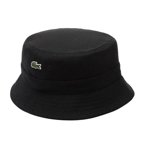 Mũ Lacoste Unisex Organic Cotton Bucket Hat RK2056-51 Màu Đen