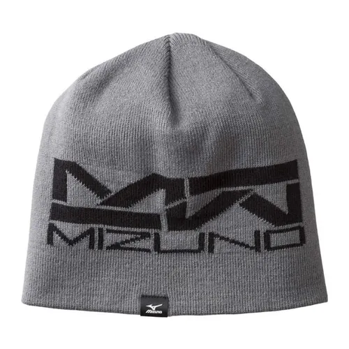 Mũ nón Mizuno - Mũ Len Mizuno Breath Thermo Knit Hat F2JW8580 Màu Xám - Vua Hàng Hiệu