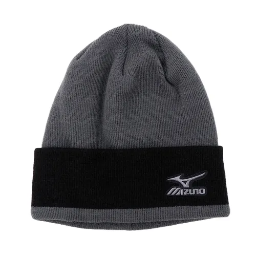 Mũ nón - Mũ Len Mizuno GMS Knit Cap Màu Xám Đậm - Vua Hàng Hiệu