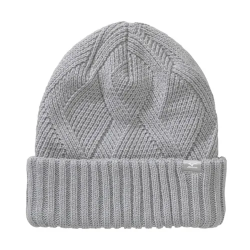 Mũ nón - Mũ Len Mizuno Sports Knit Cap C2JWA60205 Màu Ghi - Vua Hàng Hiệu