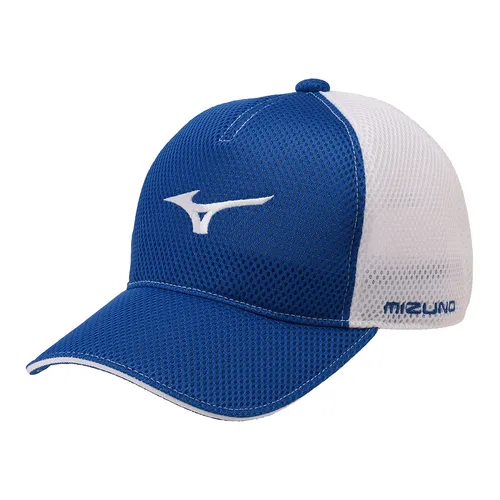 Mũ Mizuno Double Russell Mesh Cap E2MWA00625 Màu Trắng Xanh Dương - Mũ nón - Vua Hàng Hiệu