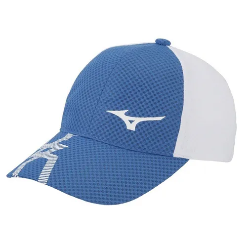 Mũ nón Mizuno - Mũ Mizuno Solar Cut Cap 32JW2106 Màu Xanh Dương Phối Trắng Size 56-58 - Vua Hàng Hiệu