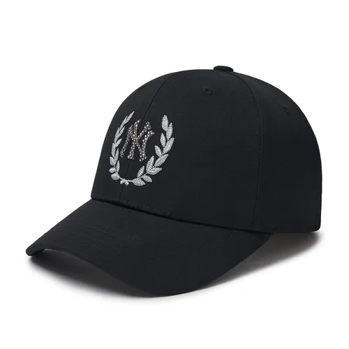 Mũ MLB Premium Varsity Emblem Structure Ball Cap New York Yankees 3ACPV104N-50BKS Màu Đen