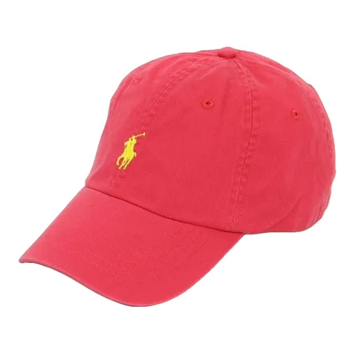 Mũ Ralph Lauren Pony Baseball Cap Tropical Pink Màu Hồng