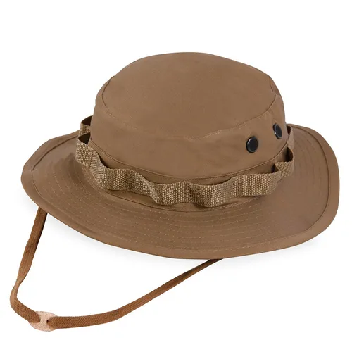 Mũ nón Rothco - Mũ Rothco Fabric Boonie Hat Màu Nâu Đất Size 55-56 - Vua Hàng Hiệu