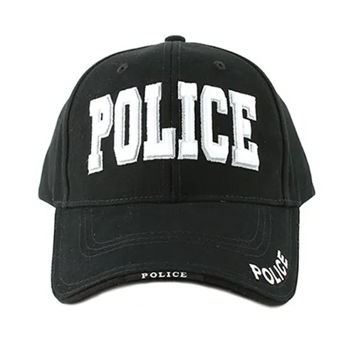 Mũ Rothco USA Model Low Cap Police Màu Đen
