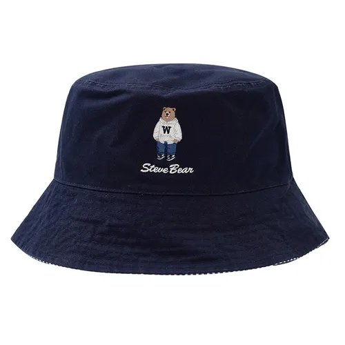 Mũ nón WHOAU - Mũ WHOAU Steve / WHACD1201A-00 Đội 2 Mặt Màu Xanh Navy - Vua Hàng Hiệu