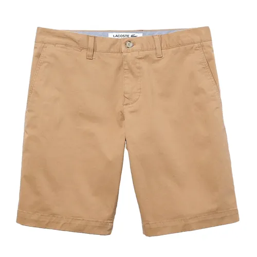 Quần Short Nam Lacoste Regular Fit Shorts FH6322 02S Màu Vàng Cát Size 38