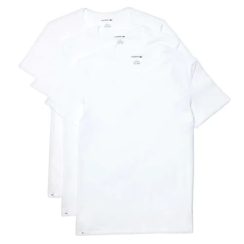 Set 3 Áo Thun Nam Lacoste Tshirt Slim Fit TH3321 51 001 Màu Trắng Size S - Thời trang - Vua Hàng Hiệu