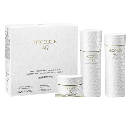 Mỹ phẩm - Set Dưỡng Da Decorté AQ Absolute Treatment Radiance Care 3 Món - Vua Hàng Hiệu