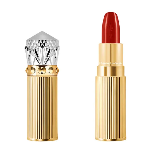 Son Môi Christian Louboutin - Son Christian Louboutin Silky Satin On The Go Satin Lipstick 111 Private Red Màu Đỏ Cổ Điển - Vua Hàng Hiệu