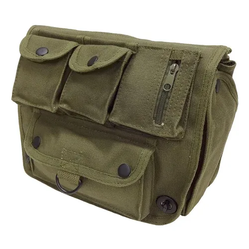 Túi Đeo Chéo Nam Rothco US Army Brand Shoulder Bag Màu Xanh Olive
