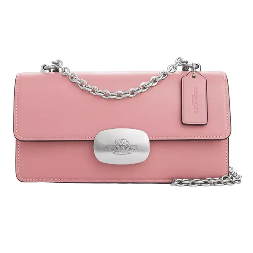 Túi Đeo Chéo Nữ Coach Eliza Flap Crossbody CP008 Màu Hồng