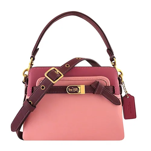 Túi Đeo Chéo Nữ Coach Tate 18 Crossbody In Colorblock C2632 Màu Hồng