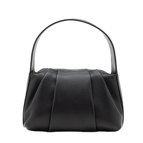 Túi Đeo Chéo Nữ Pazzion Lottie Pleated Bag 9637BLK00M Màu Đen