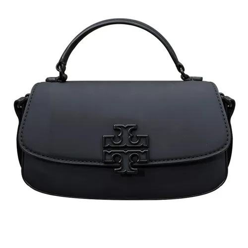 Túi Đeo Chéo Nữ Tory Burch Britten Matte Mini Top Handle Bag Black 149655 Màu Đen