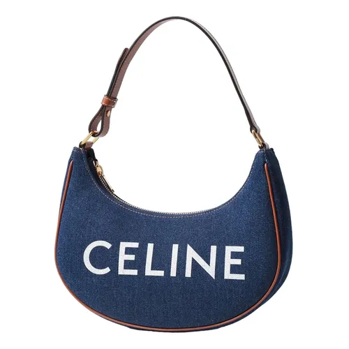 Túi Đeo Vai Nữ Celine Ava Shoulder Bag 193952DKA-07AT Màu Xanh Navy - Túi xách - Vua Hàng Hiệu