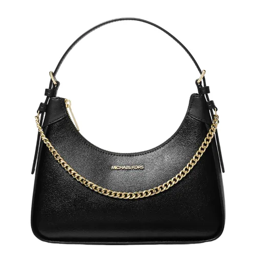 Túi Đeo Vai Nữ Michael Kors MK Wilma Medium Leather Shoulder Bag 35H3G3WL8L Màu Đen