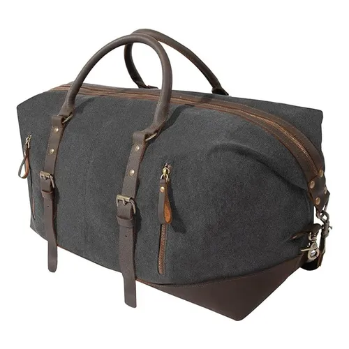 Túi Du Lịch Rothco Boston Bag Màu Xám Đậm - Túi xách - Vua Hàng Hiệu