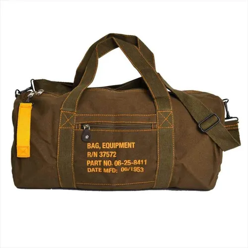 Túi xách - Túi Trống Rothco Roll Boston Crossbody Bag Màu Nâu - Vua Hàng Hiệu