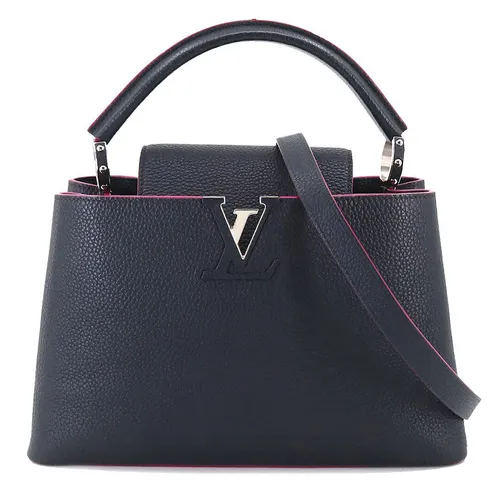 Túi Xách Nữ Louis Vuitton LV Dark Blue Capucines MM M42245 Màu Xanh Đen - Túi xách - Vua Hàng Hiệu