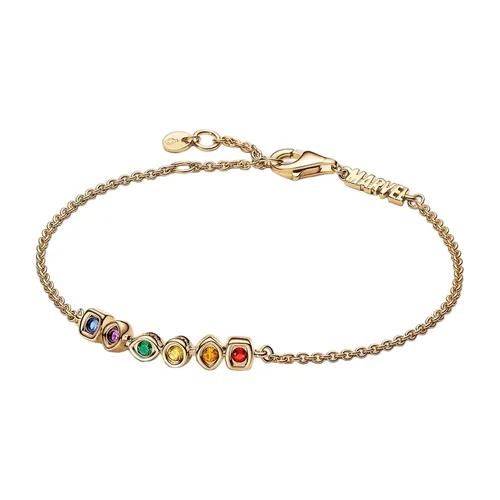 Vòng Đeo Tay Nữ Pandora Marvel The Avengers Infinity Stones Chain Bracelet 562960C01 Màu Vàng