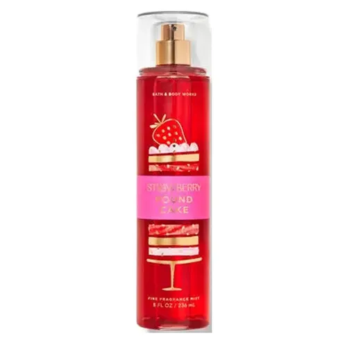 Xịt Thơm Toàn Thân Bath & Body Works Body Mist Strawberry Pound Cake 236ml - Lăn khử mùi - Vua Hàng Hiệu